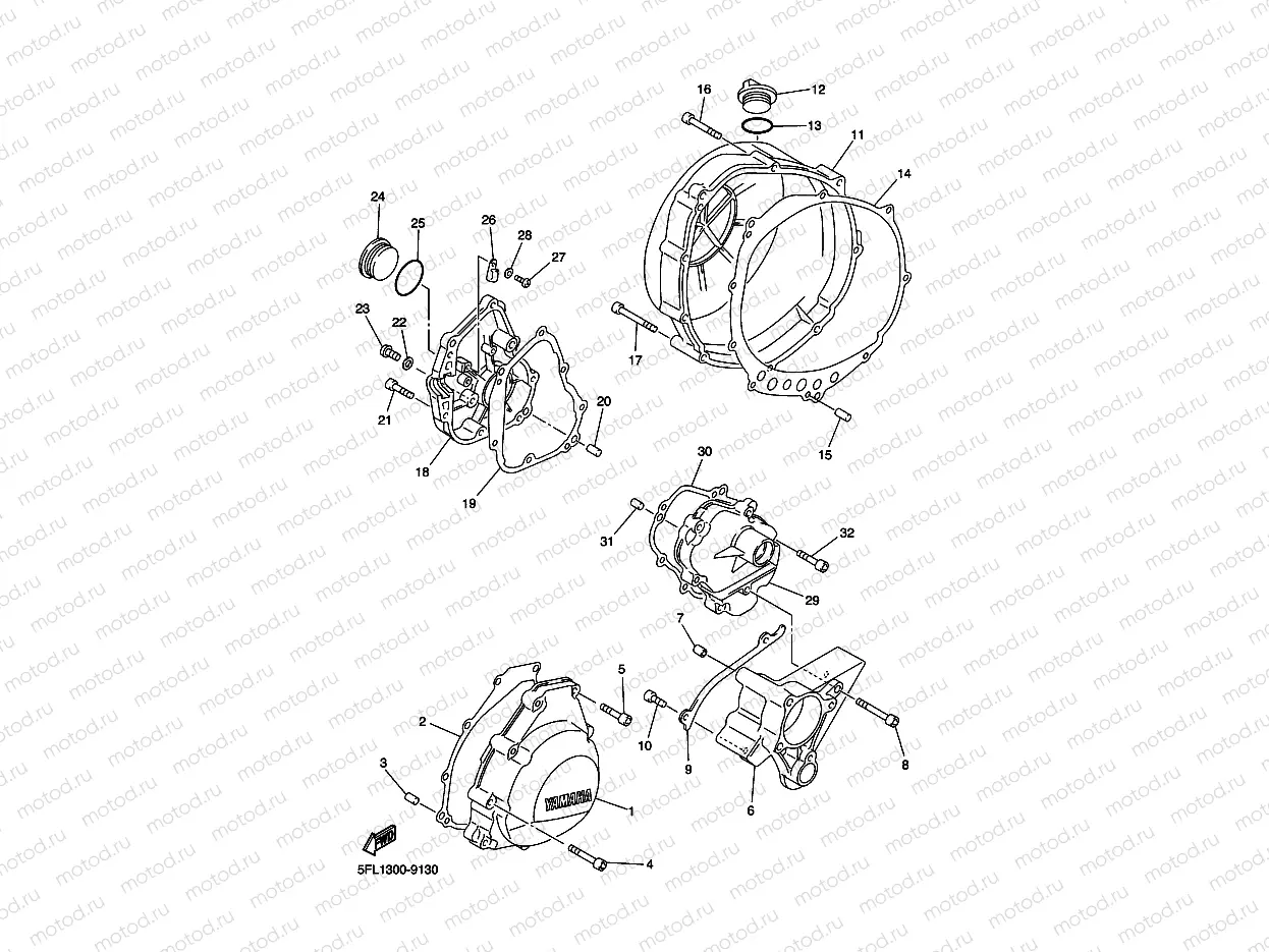 CRANKCASE COVER 1