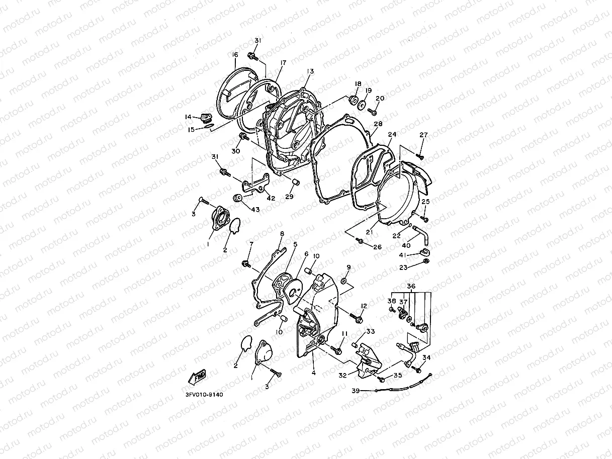 CRANKCASE COVER 1