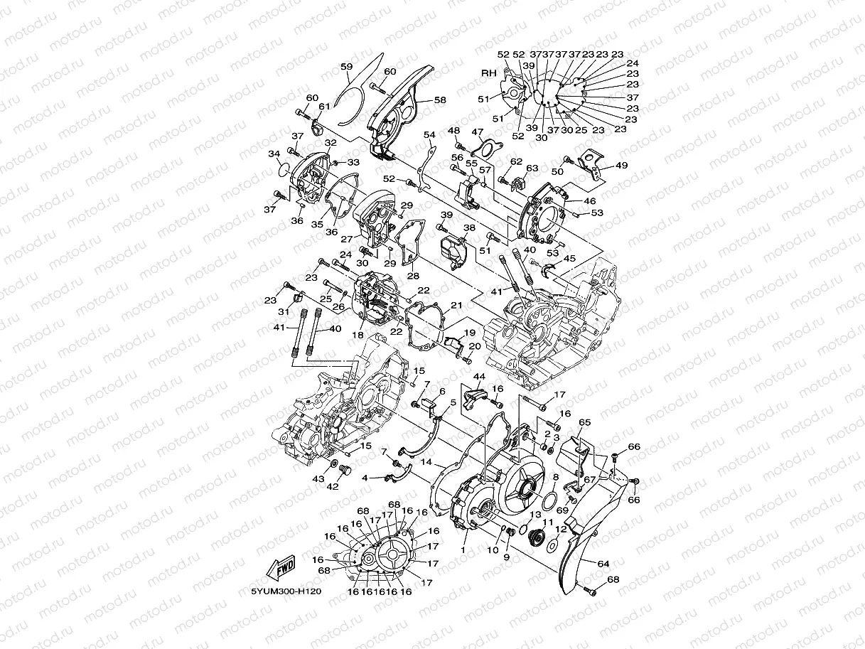 CRANKCASE COVER 1
