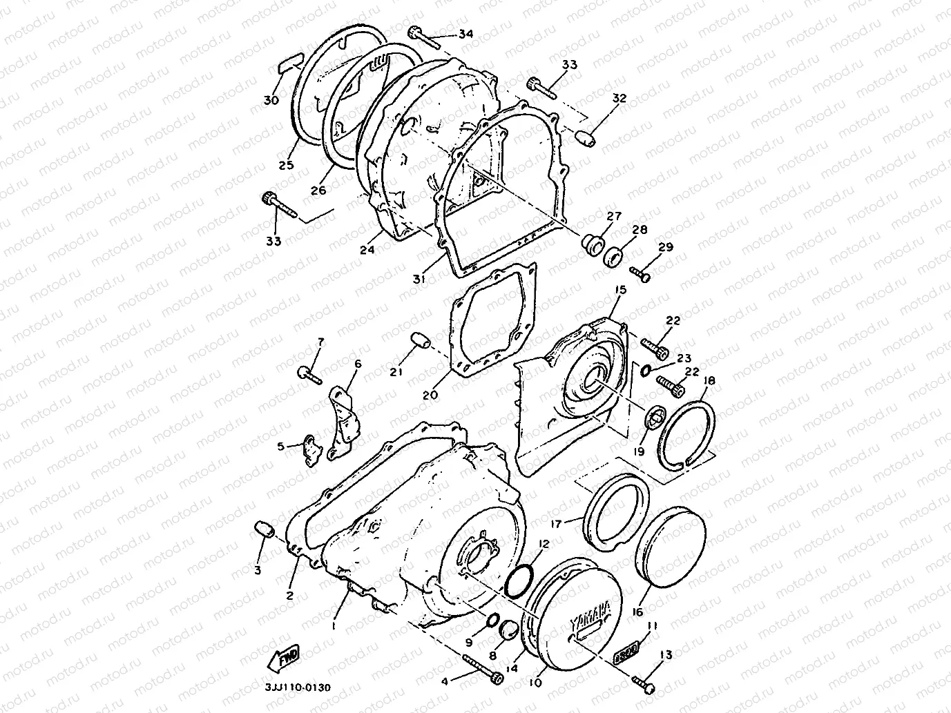CRANKCASE COVER 1