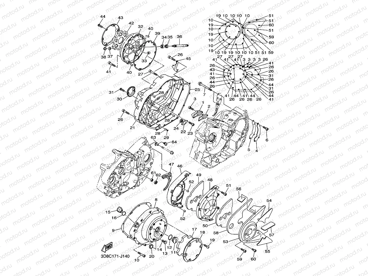 CRANKCASE COVER 1