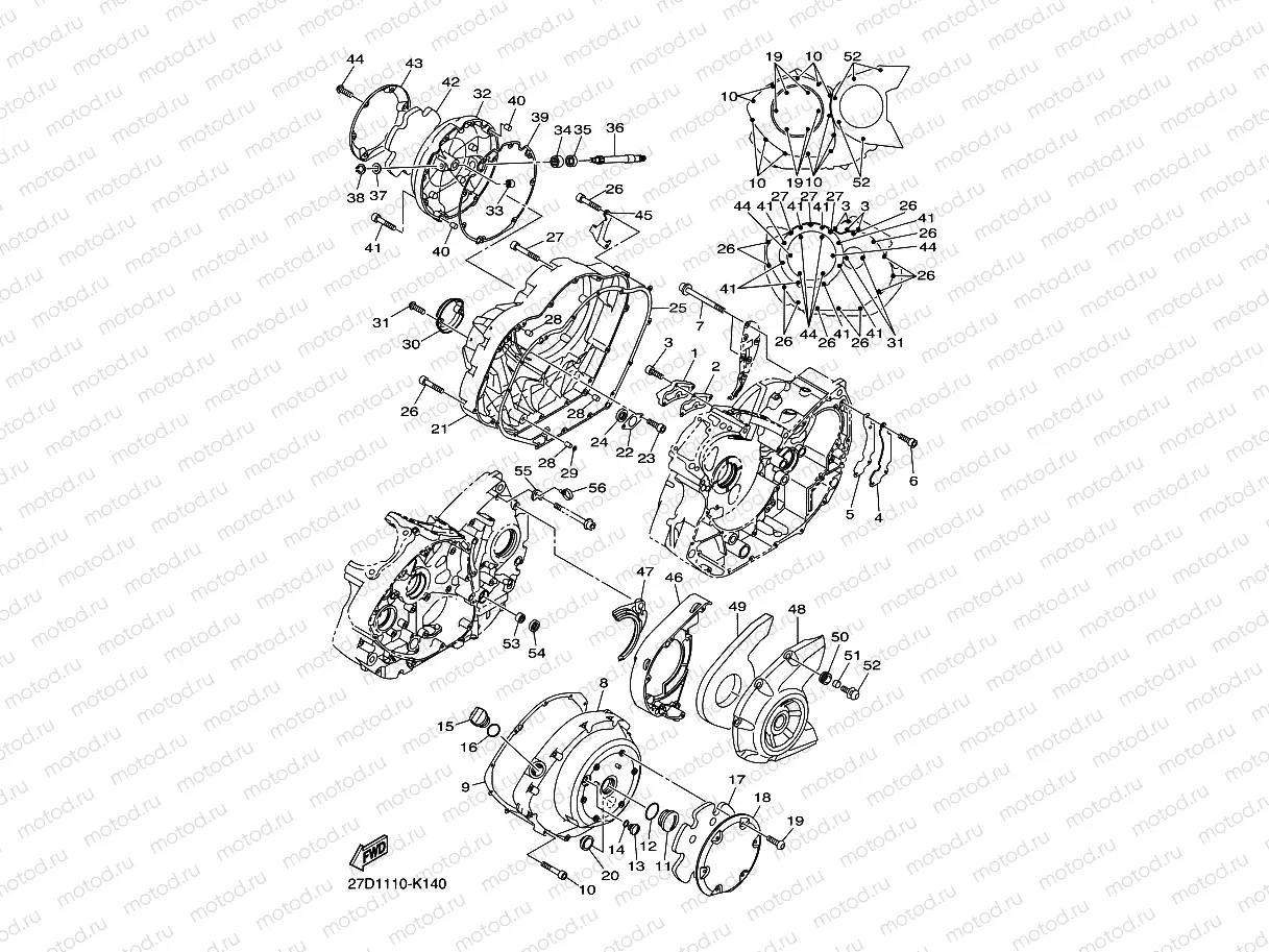 CRANKCASE COVER 1