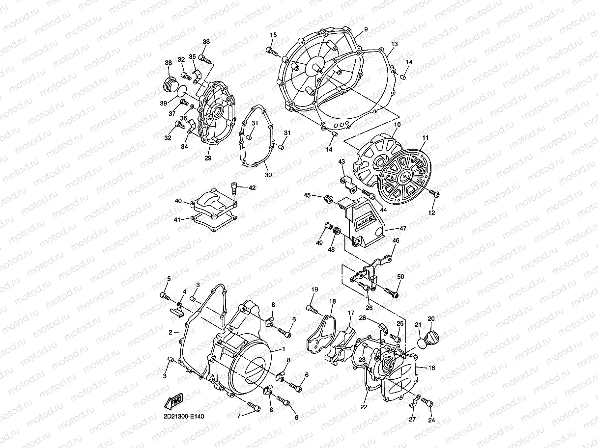 CRANKCASE COVER 1