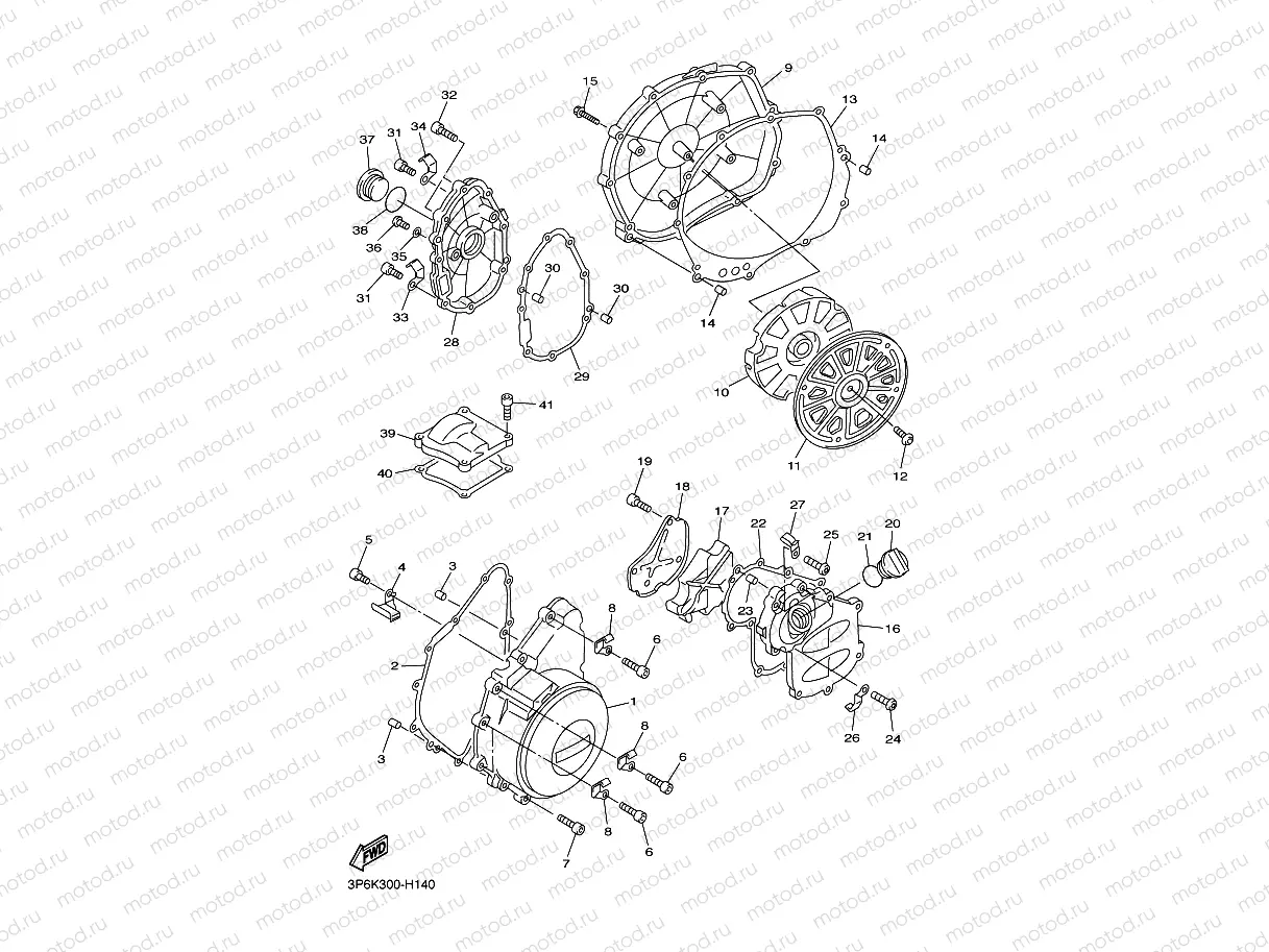 CRANKCASE COVER 1