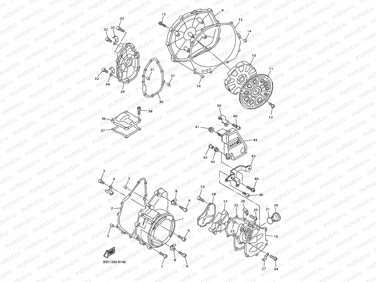 CRANKCASE COVER 1