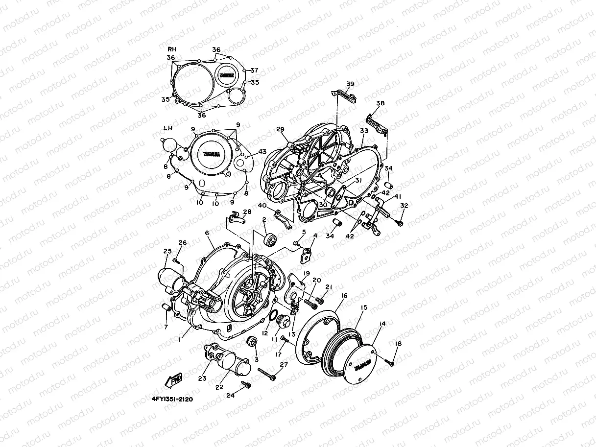 CRANKCASE COVER 1