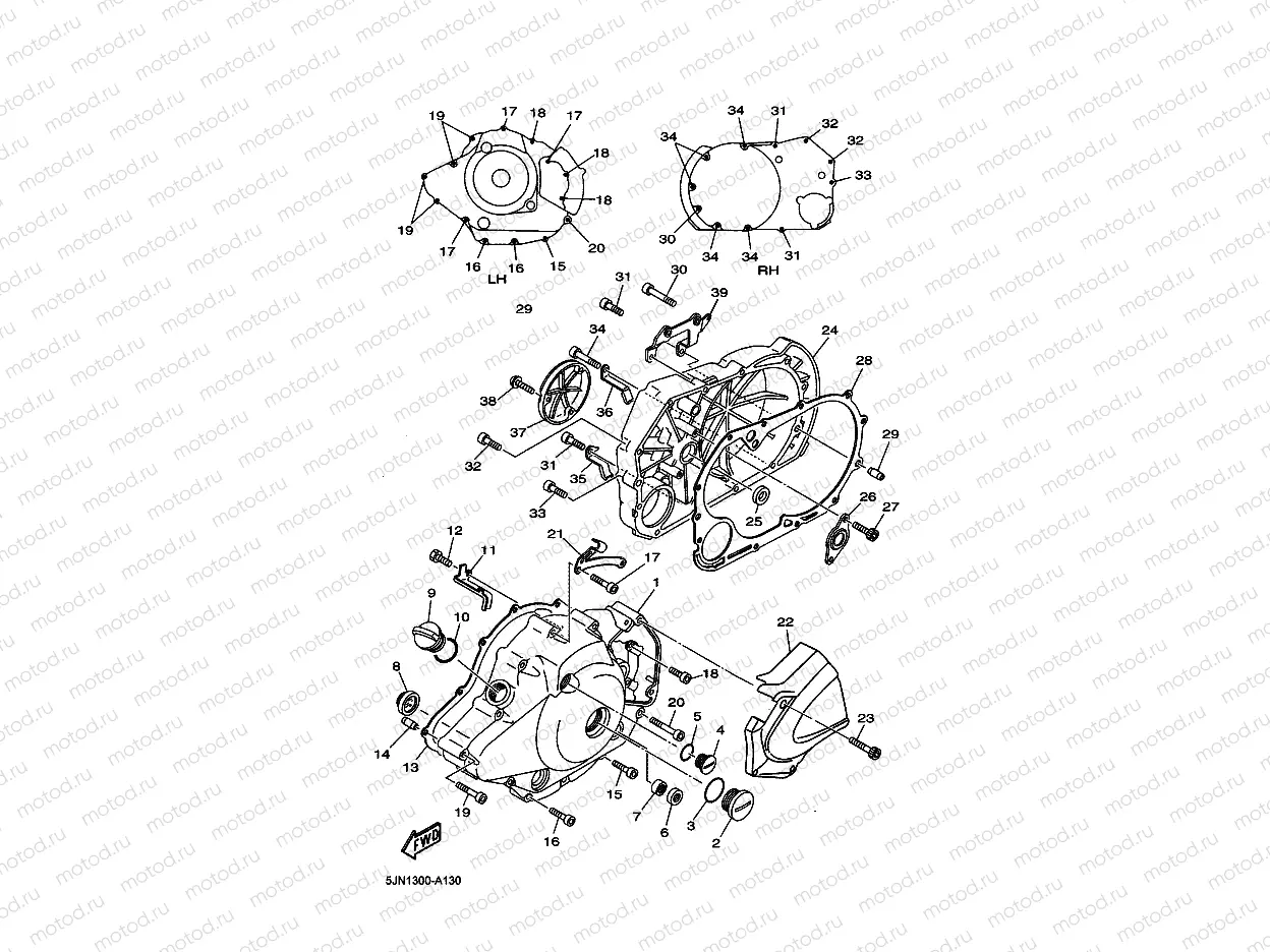 CRANKCASE COVER 1
