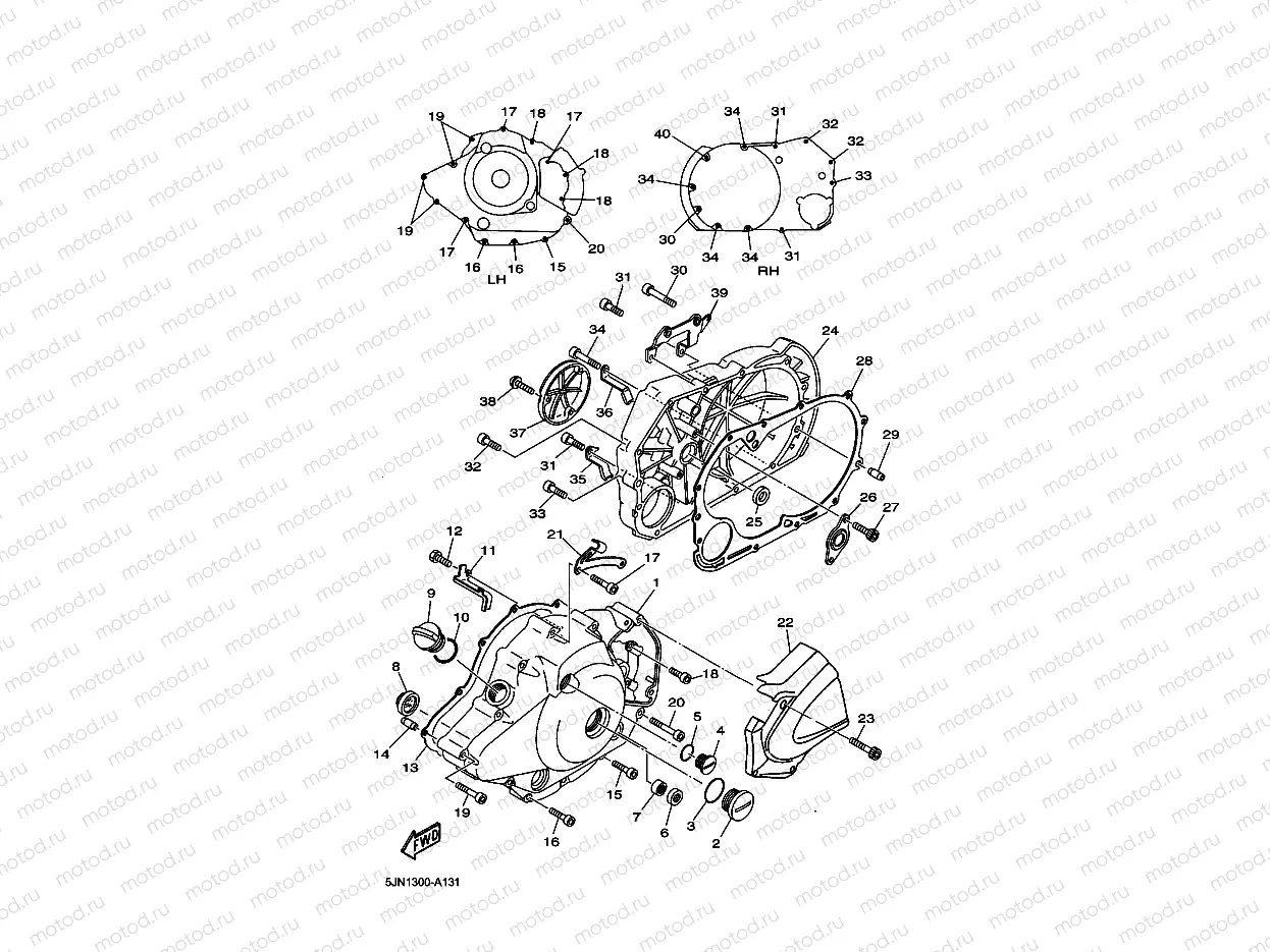 CRANKCASE COVER 1