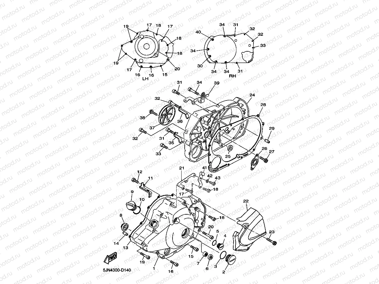 CRANKCASE COVER 1