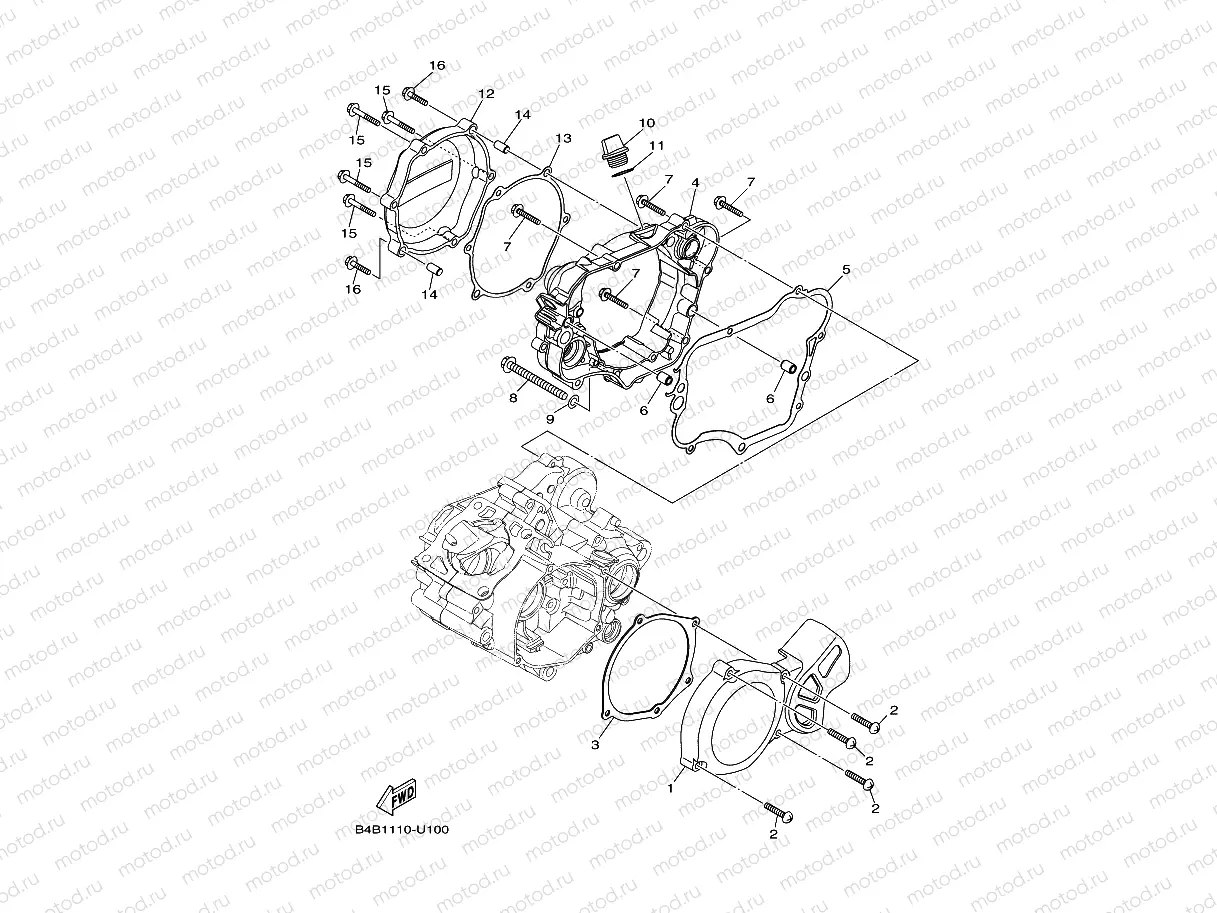 CRANKCASE COVER