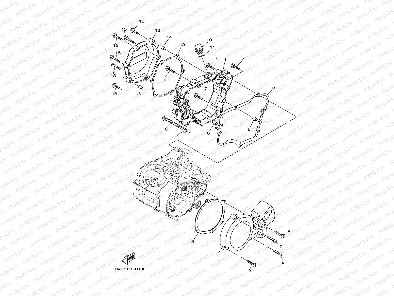 CRANKCASE COVER