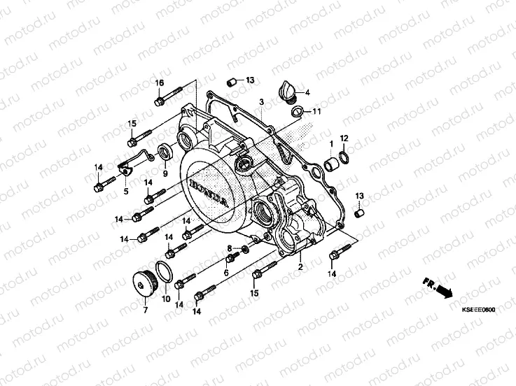 CRANKCASE COVER