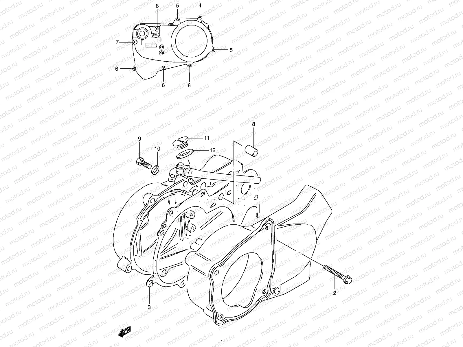 CRANKCASE COVER