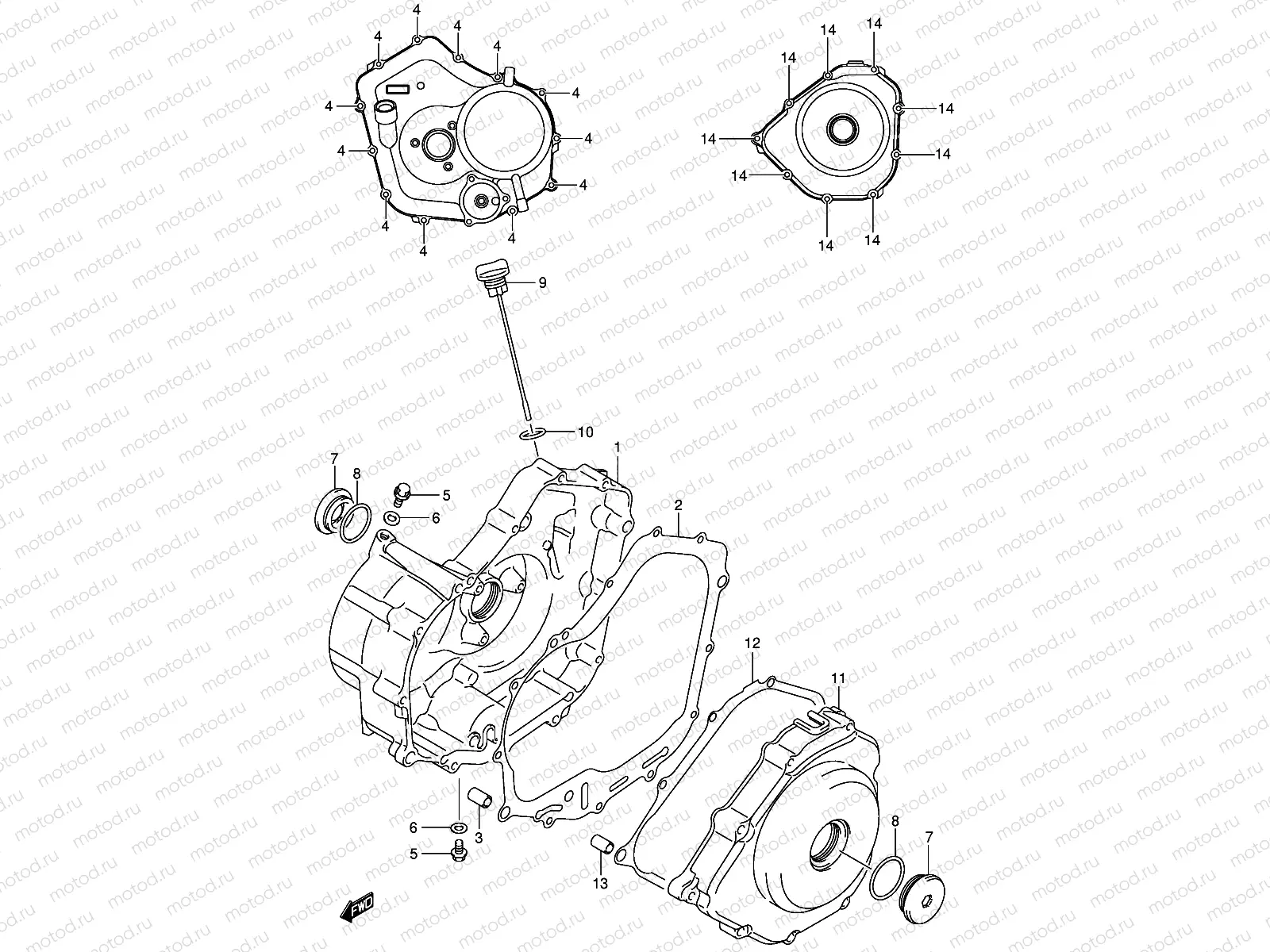 CRANKCASE COVER