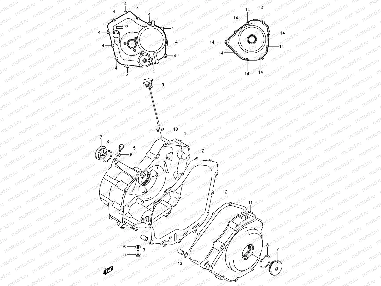 CRANKCASE COVER