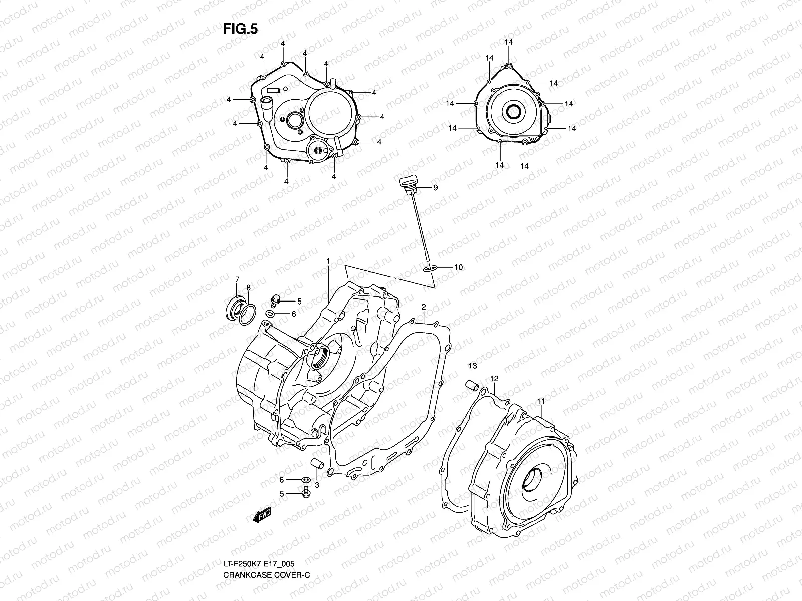 CRANKCASE COVER