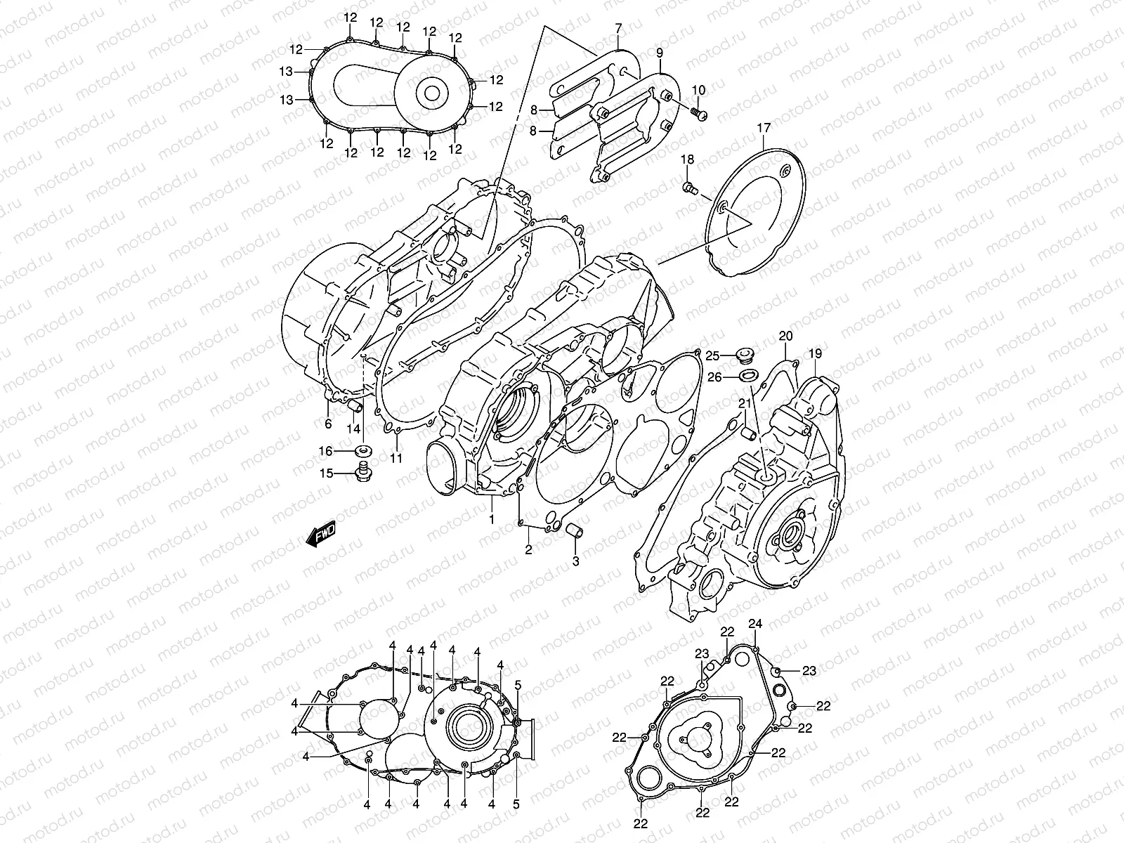 CRANKCASE COVER