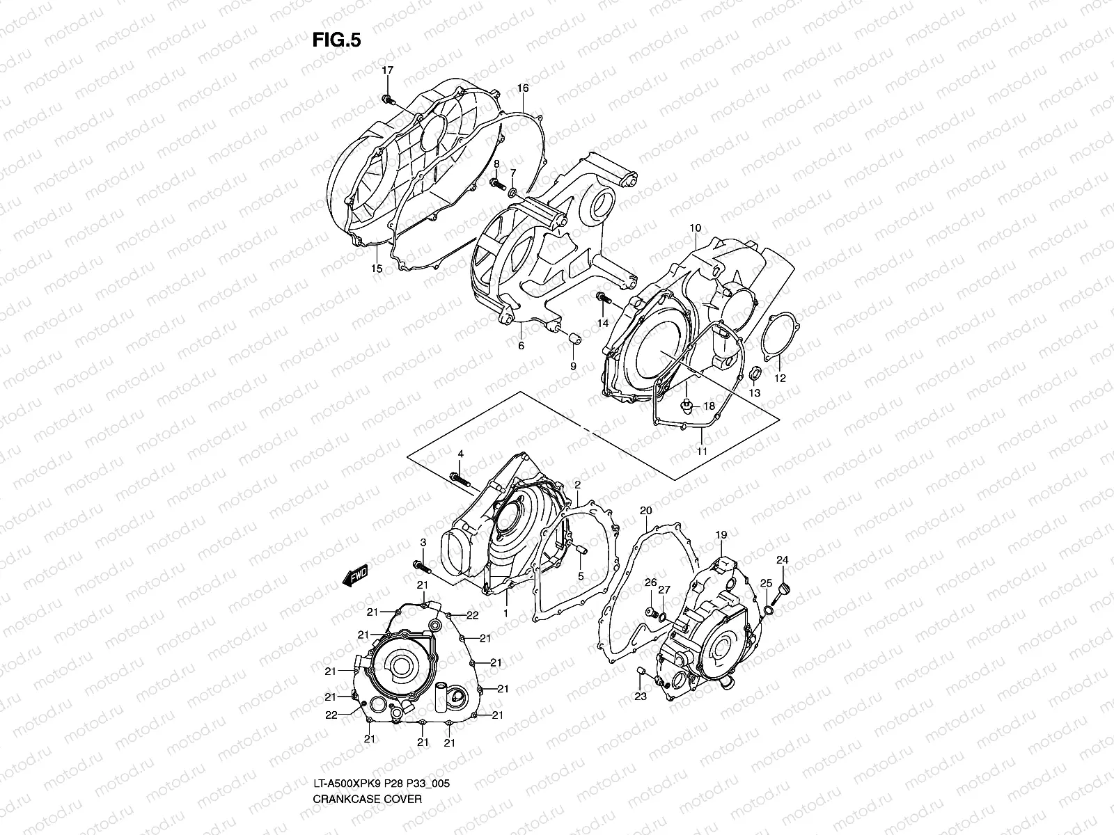 CRANKCASE COVER