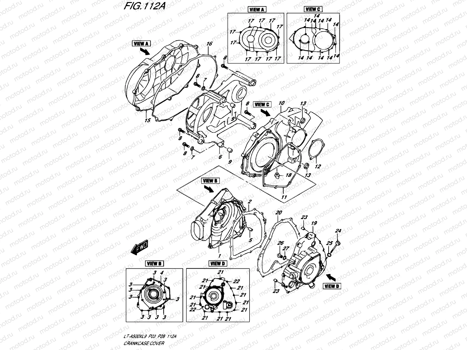 CRANKCASE COVER