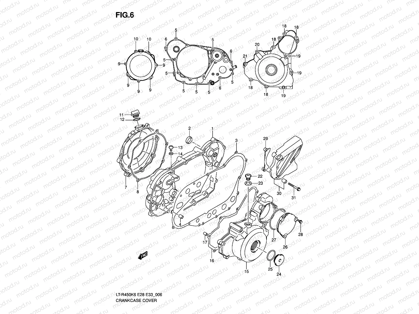 CRANKCASE COVER