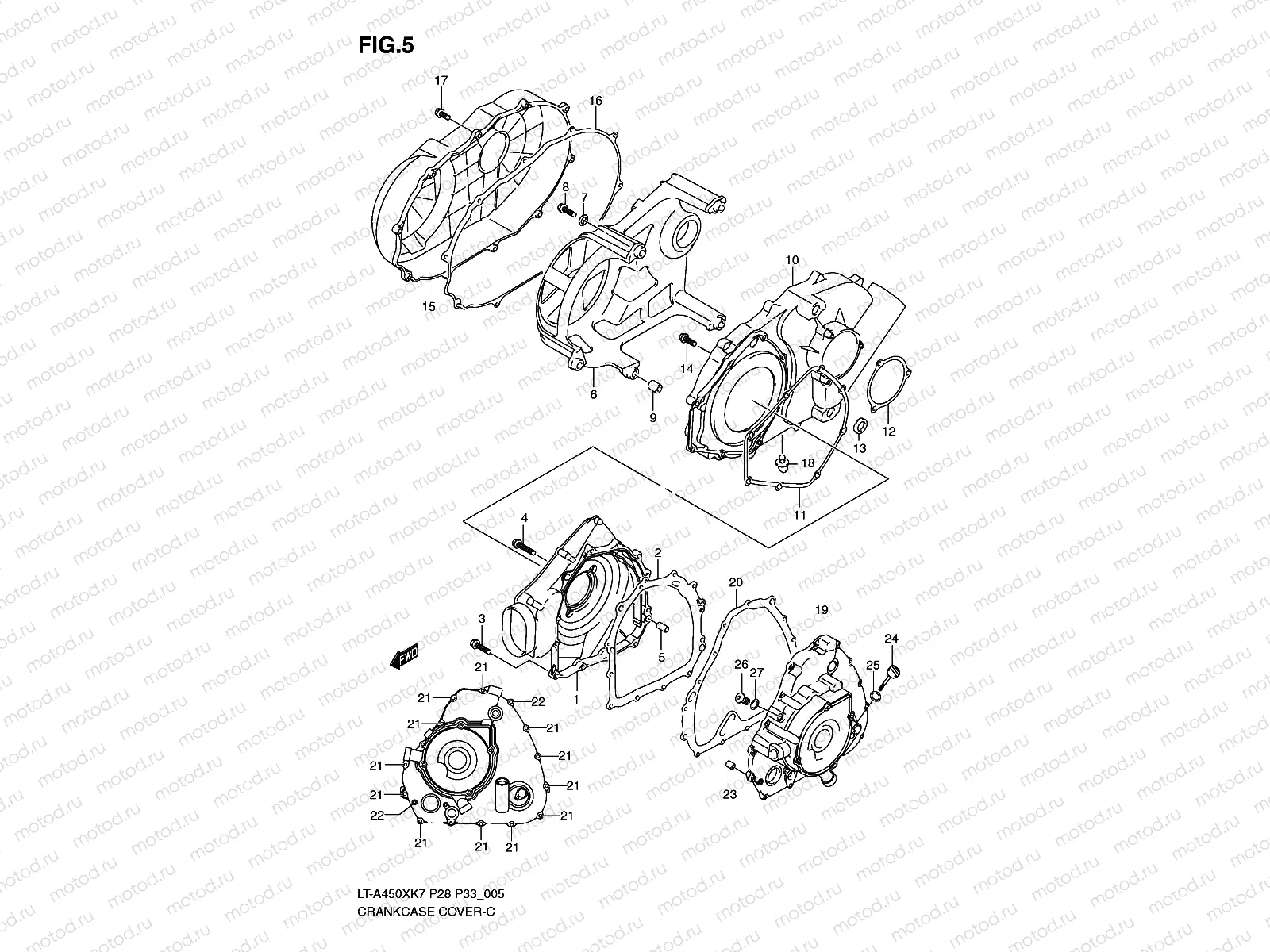 CRANKCASE COVER