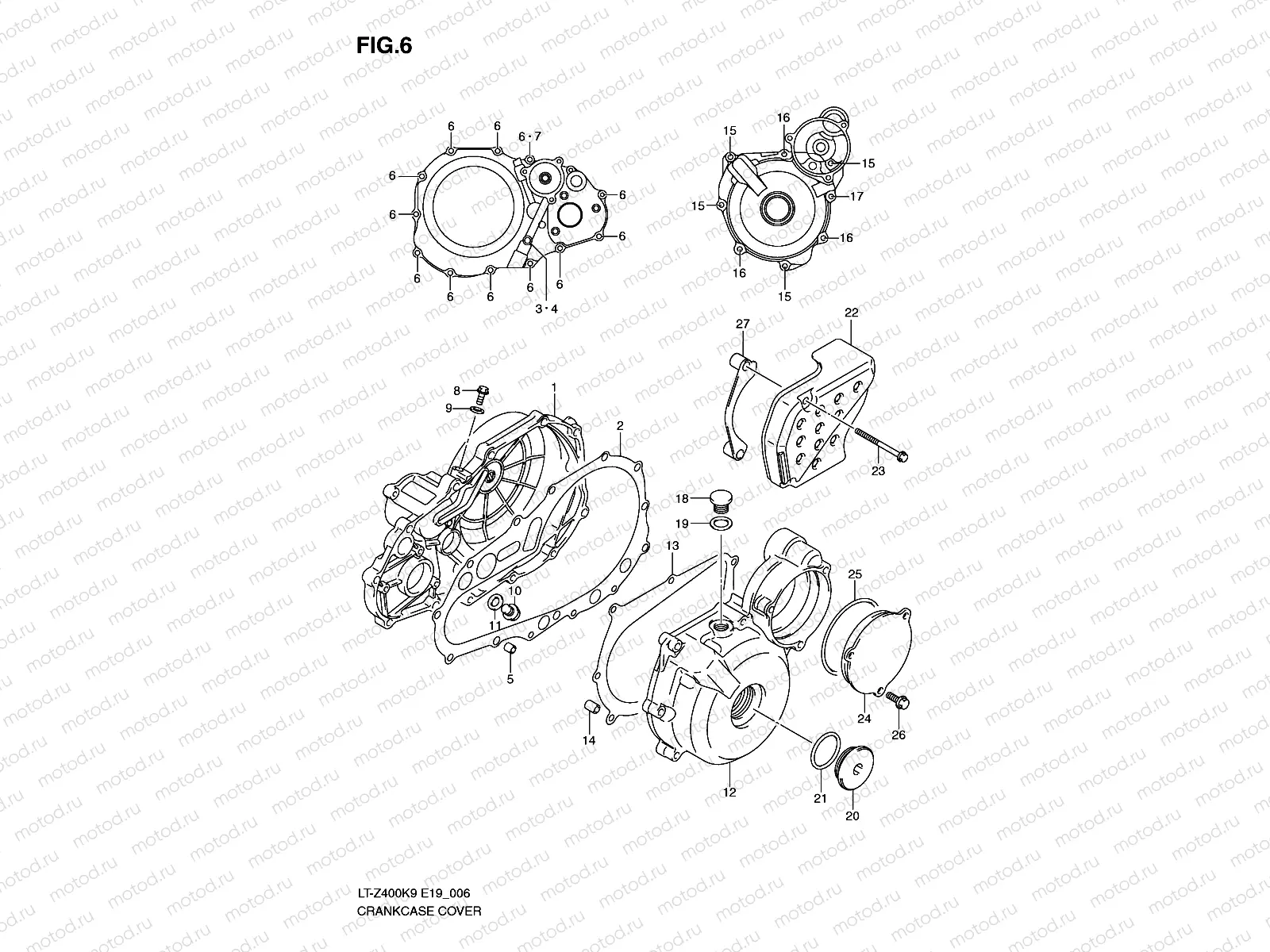 CRANKCASE COVER