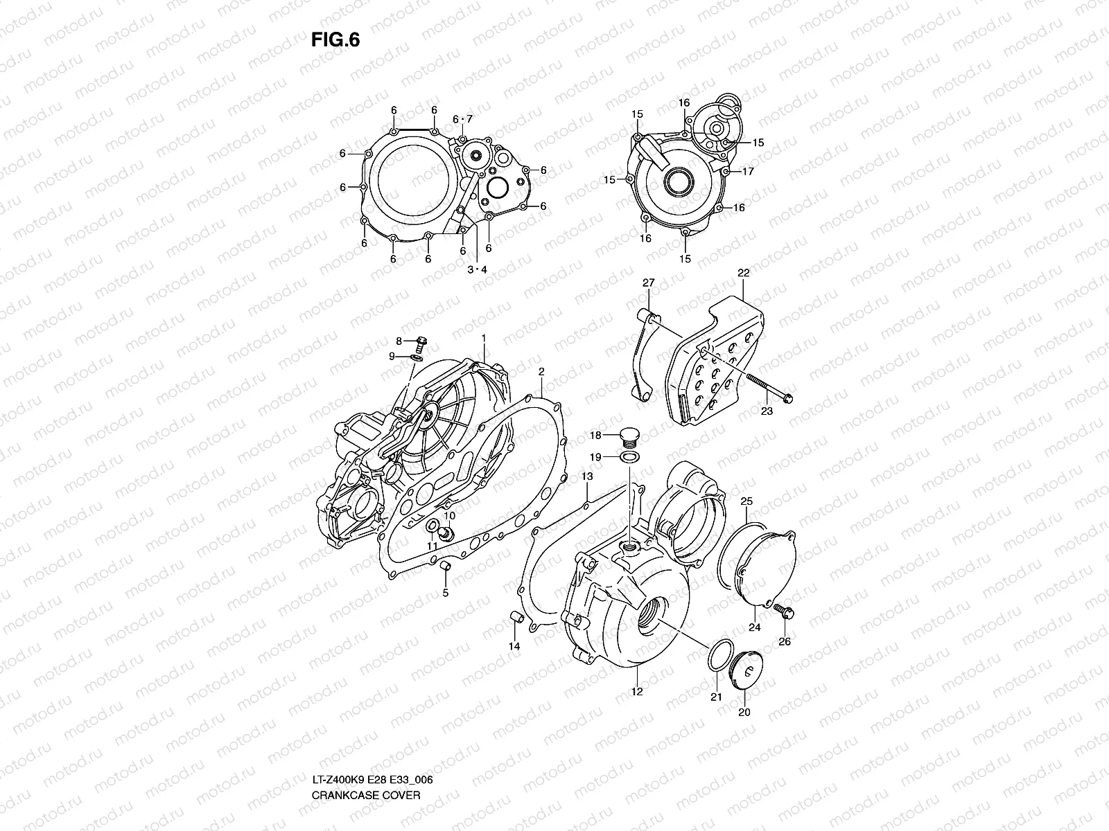 CRANKCASE COVER