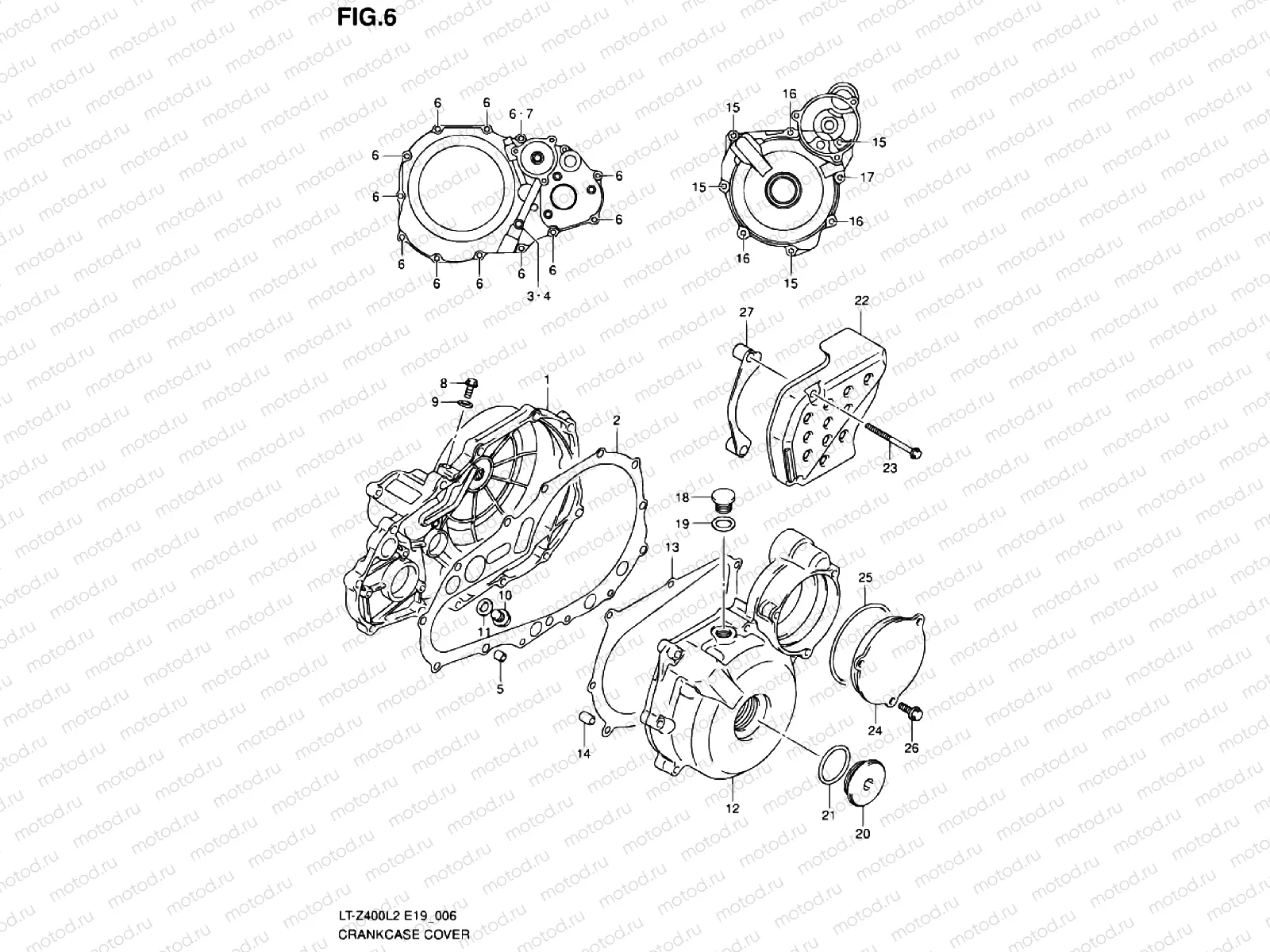 CRANKCASE COVER