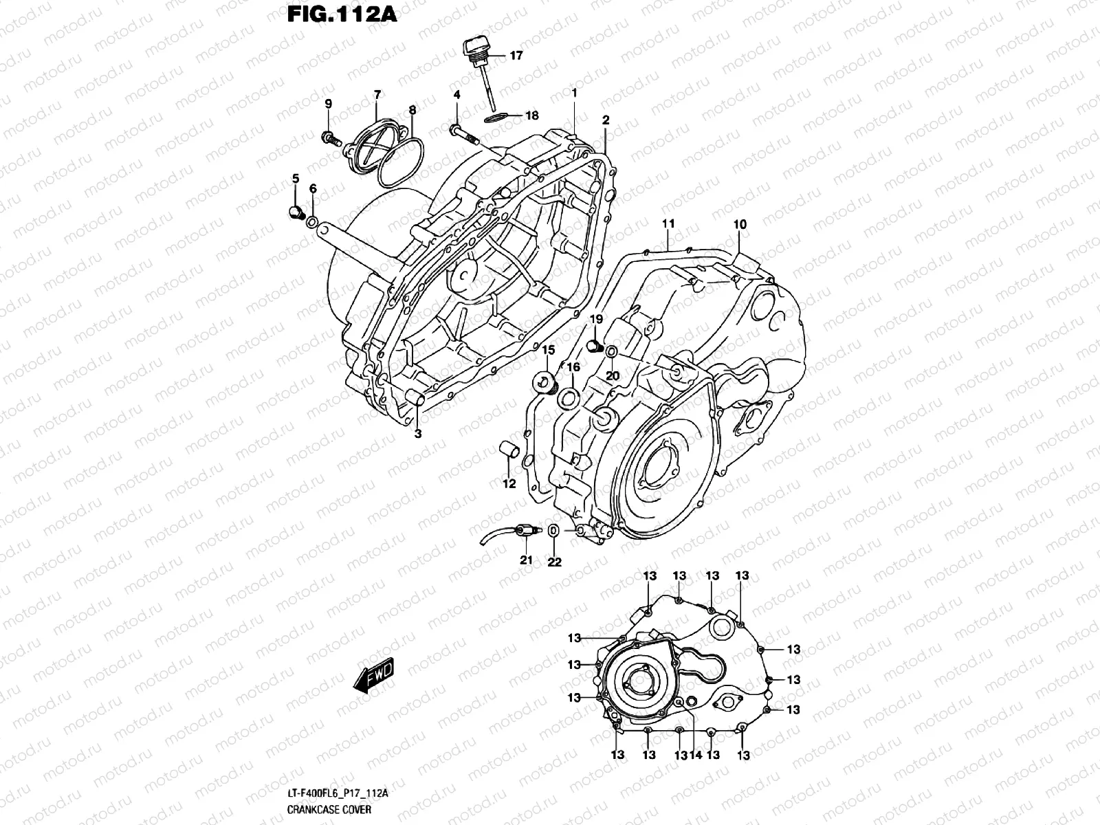 CRANKCASE COVER