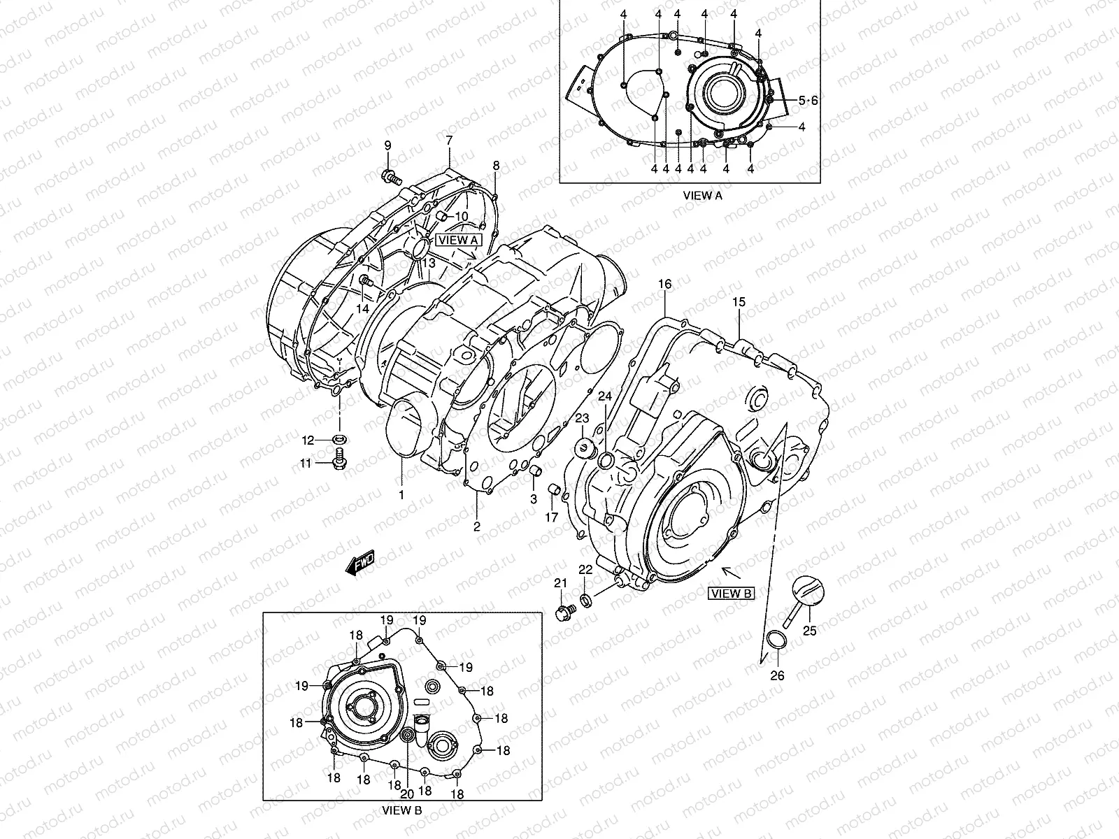CRANKCASE COVER