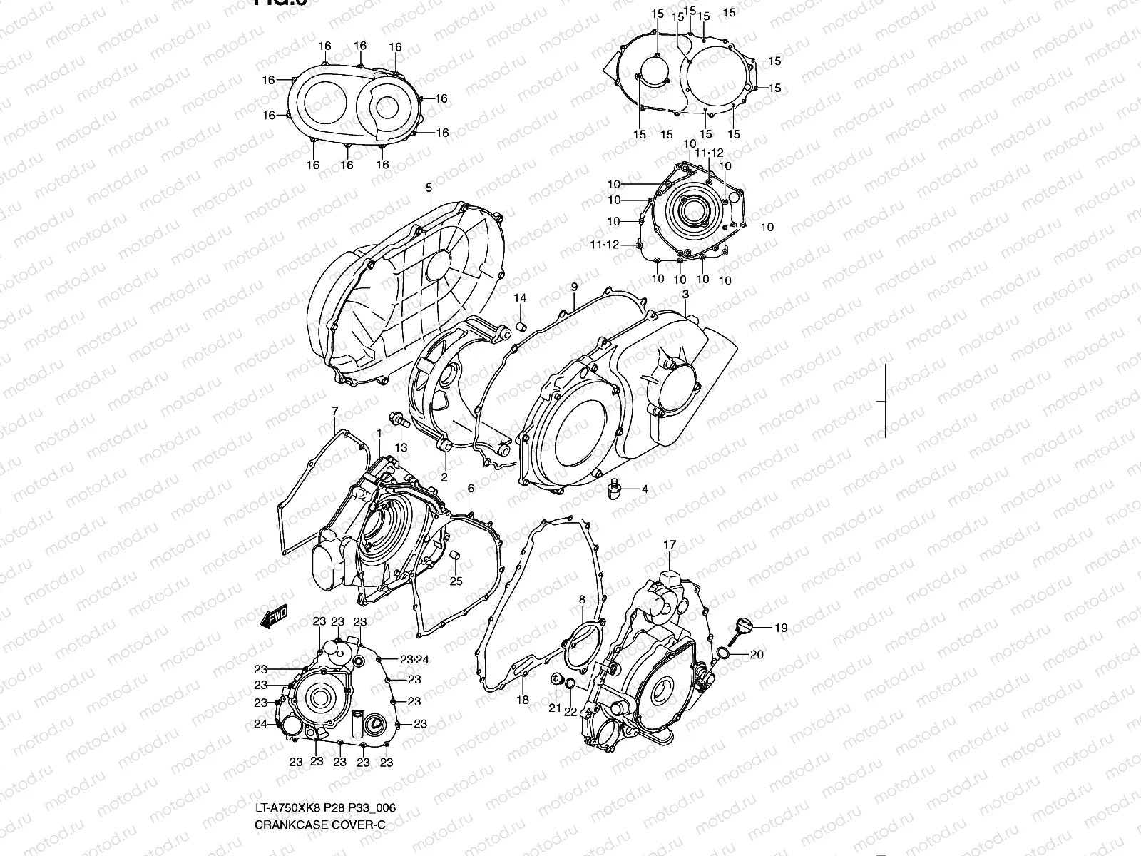 CRANKCASE COVER