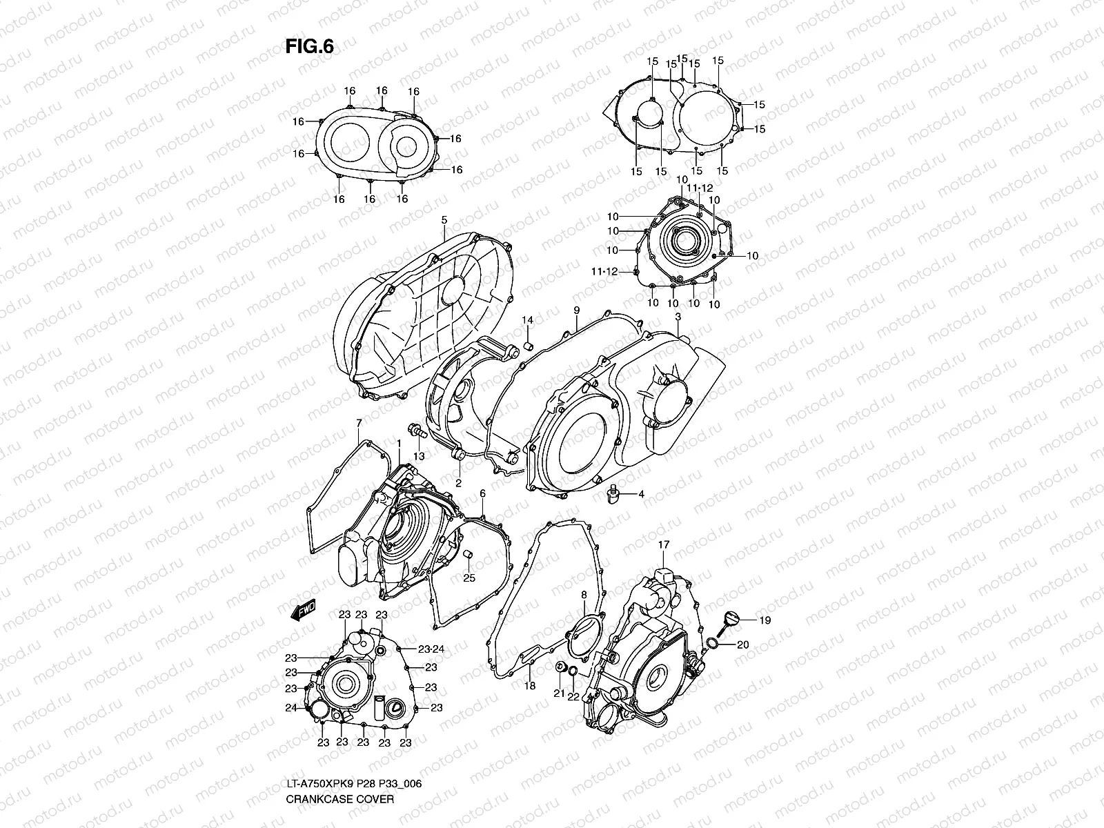 CRANKCASE COVER