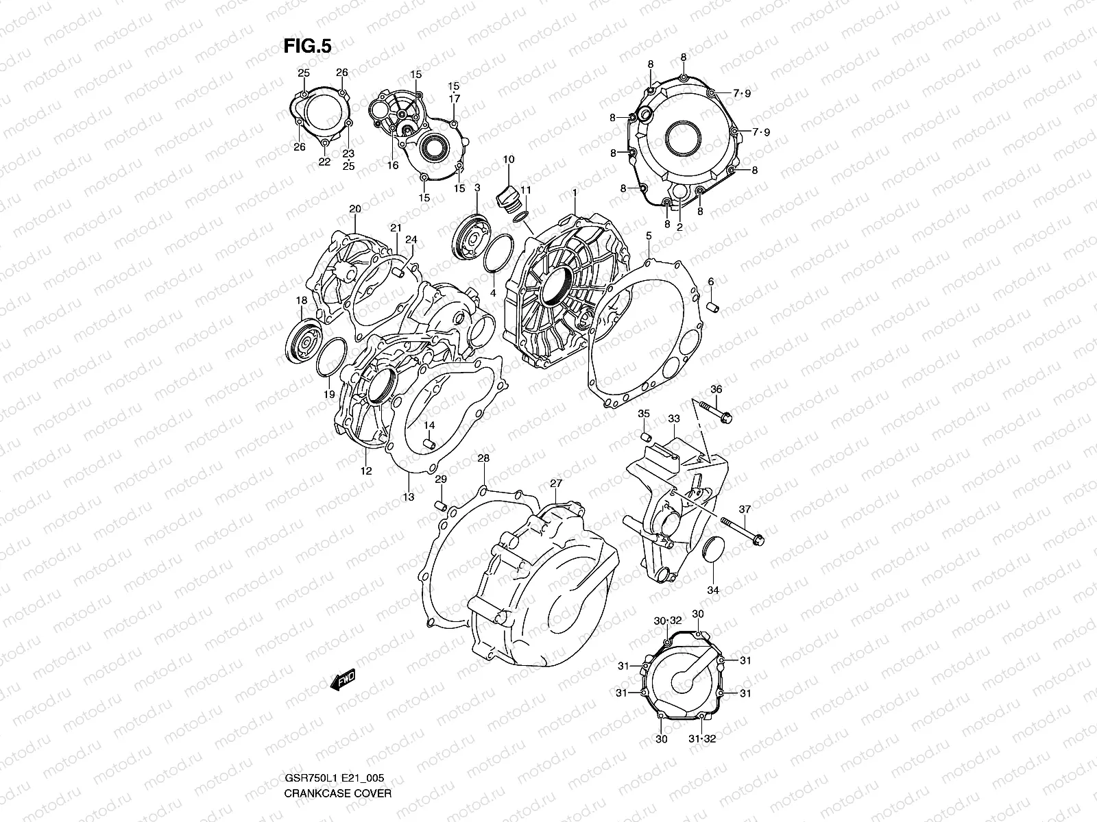 CRANKCASE COVER