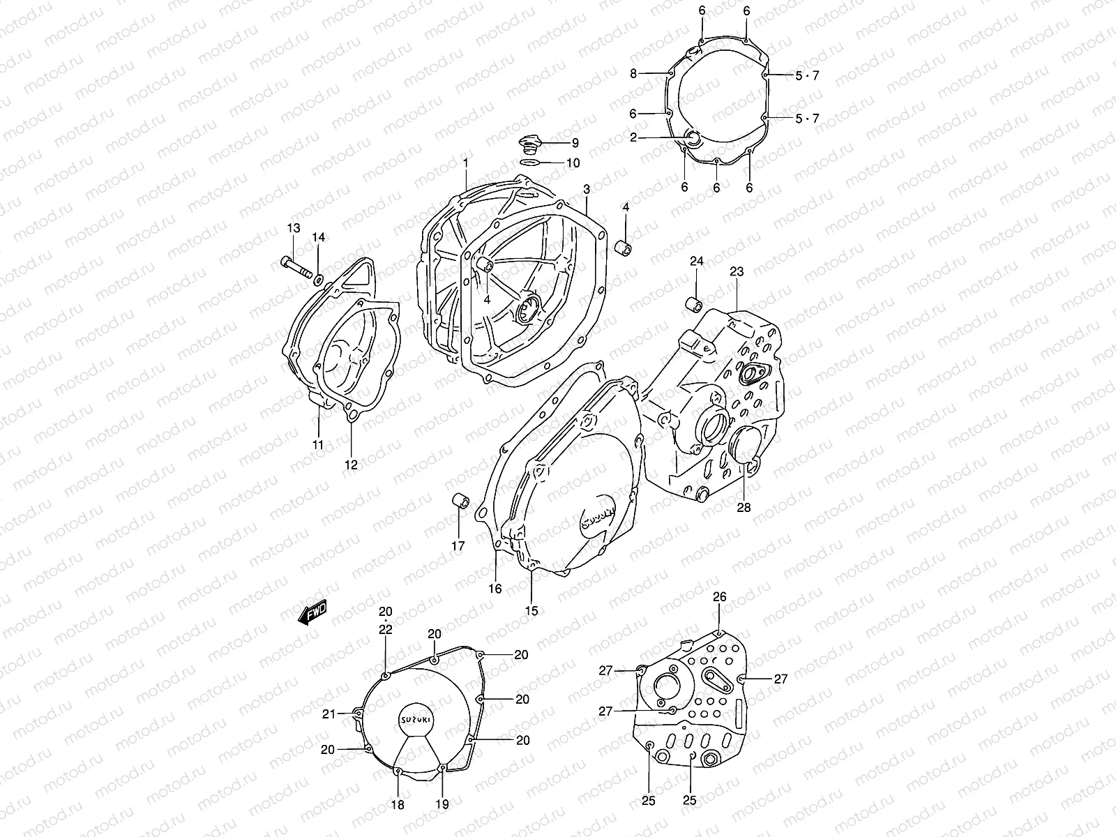 CRANKCASE COVER
