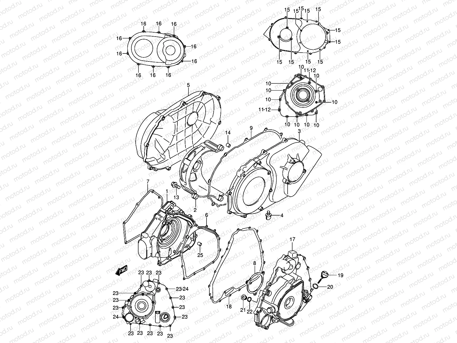 CRANKCASE COVER