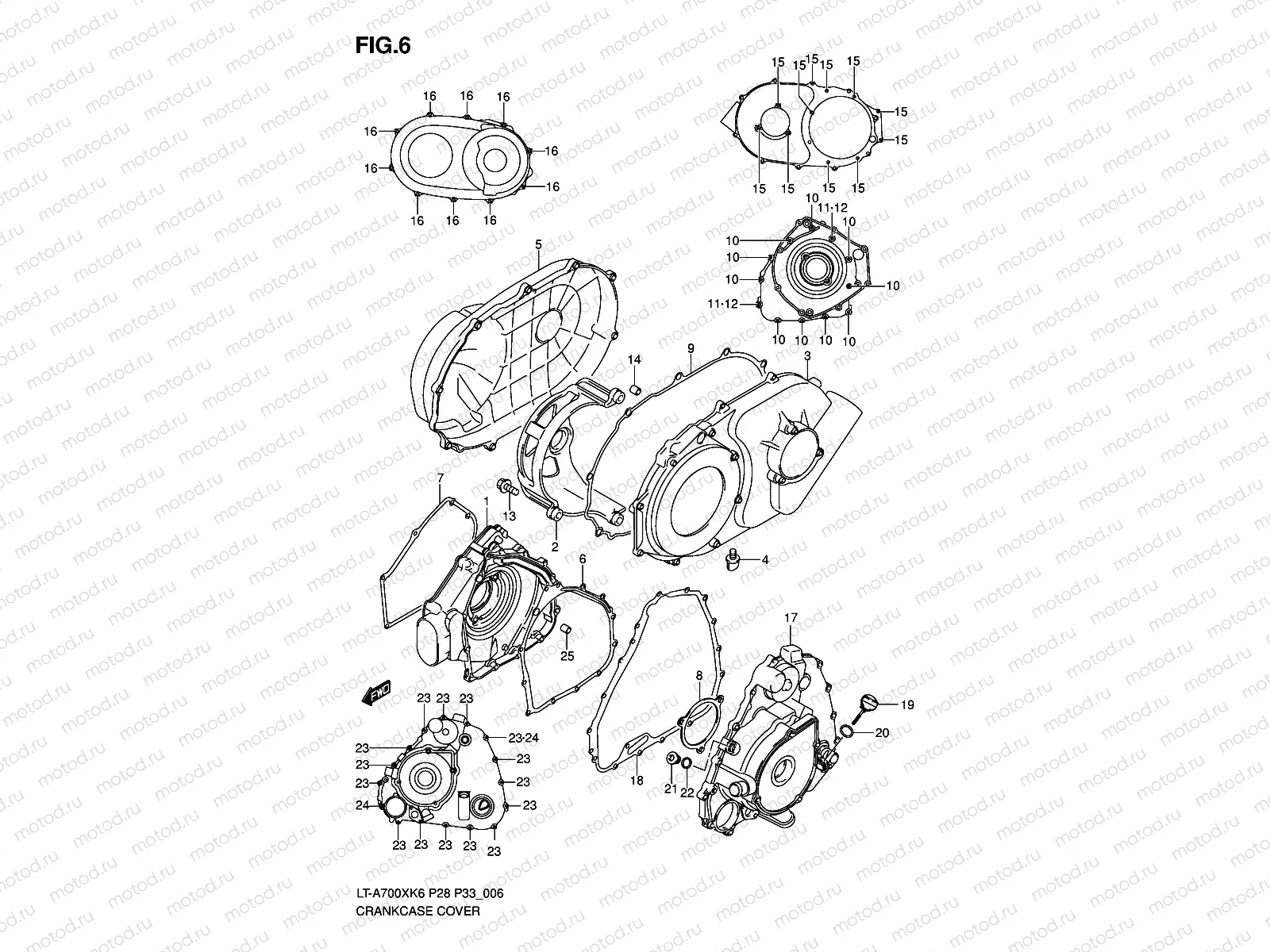 CRANKCASE COVER