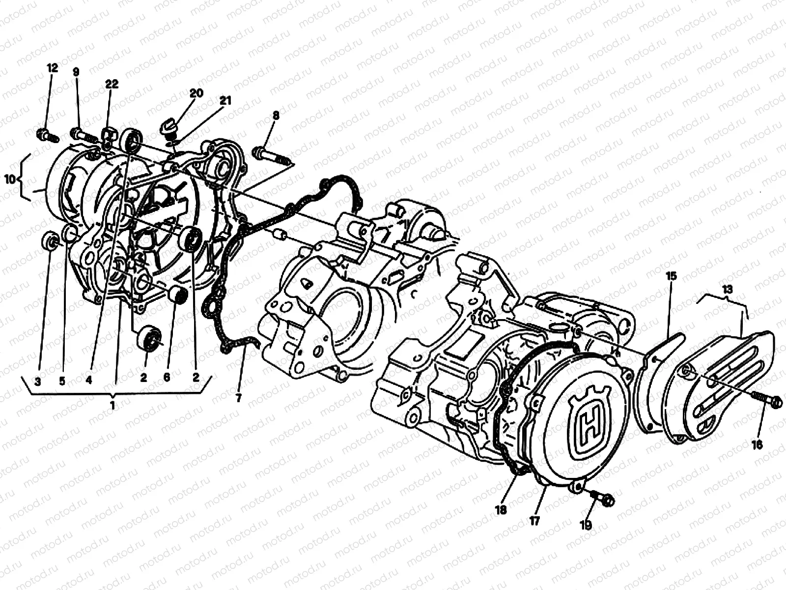 CRANKCASE COVERS