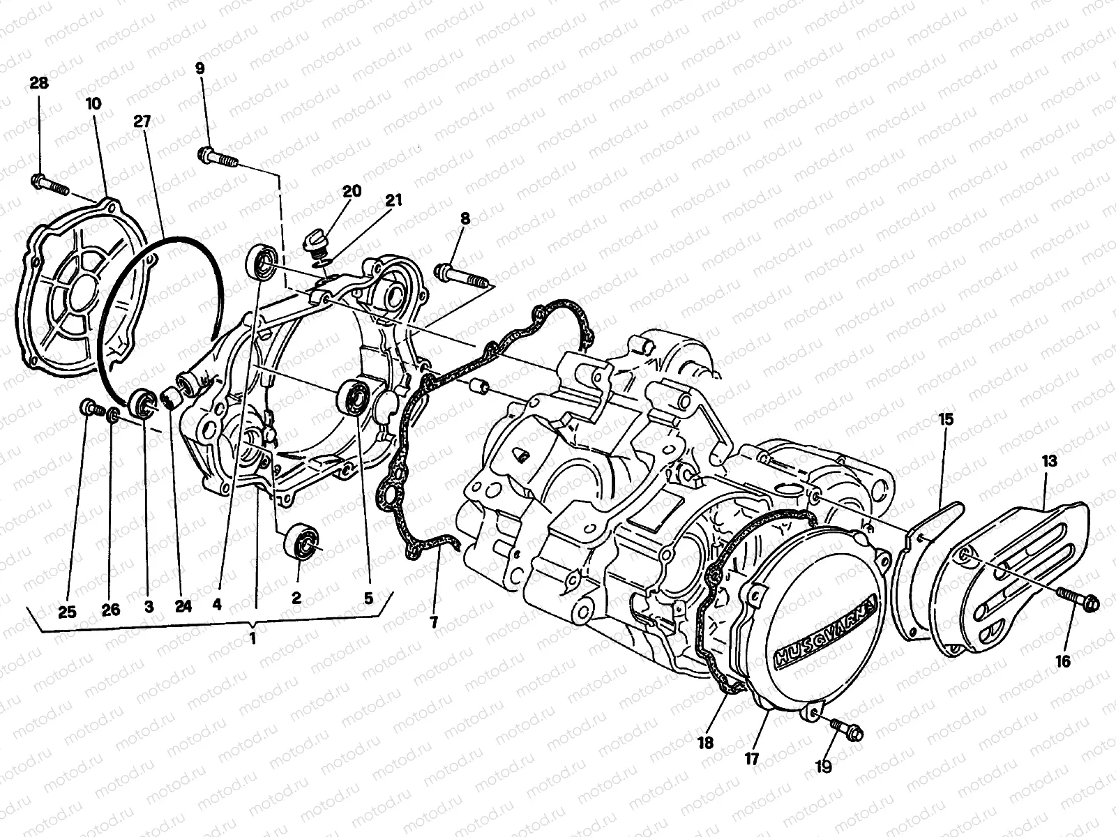 CRANKCASE COVERS