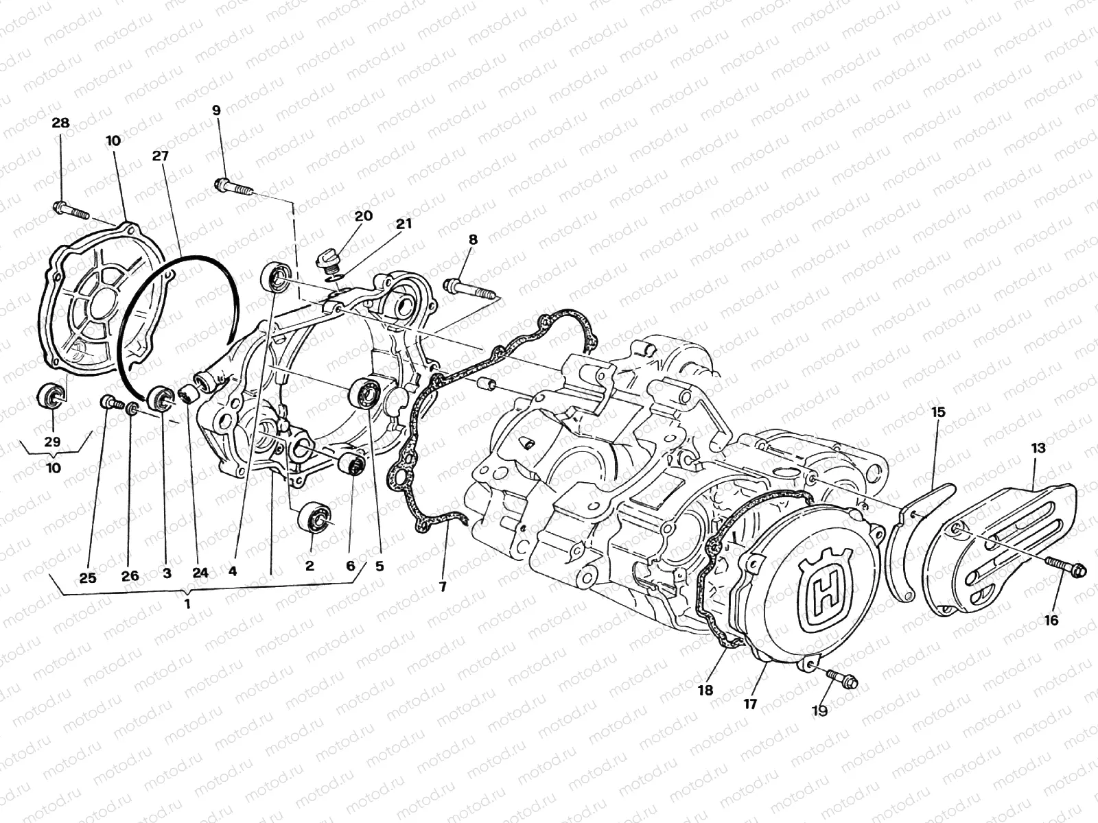 CRANKCASE COVERS
