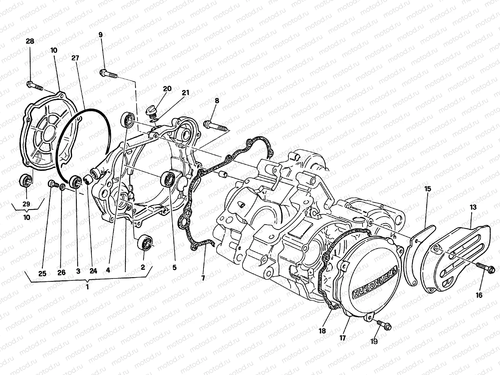 CRANKCASE COVERS