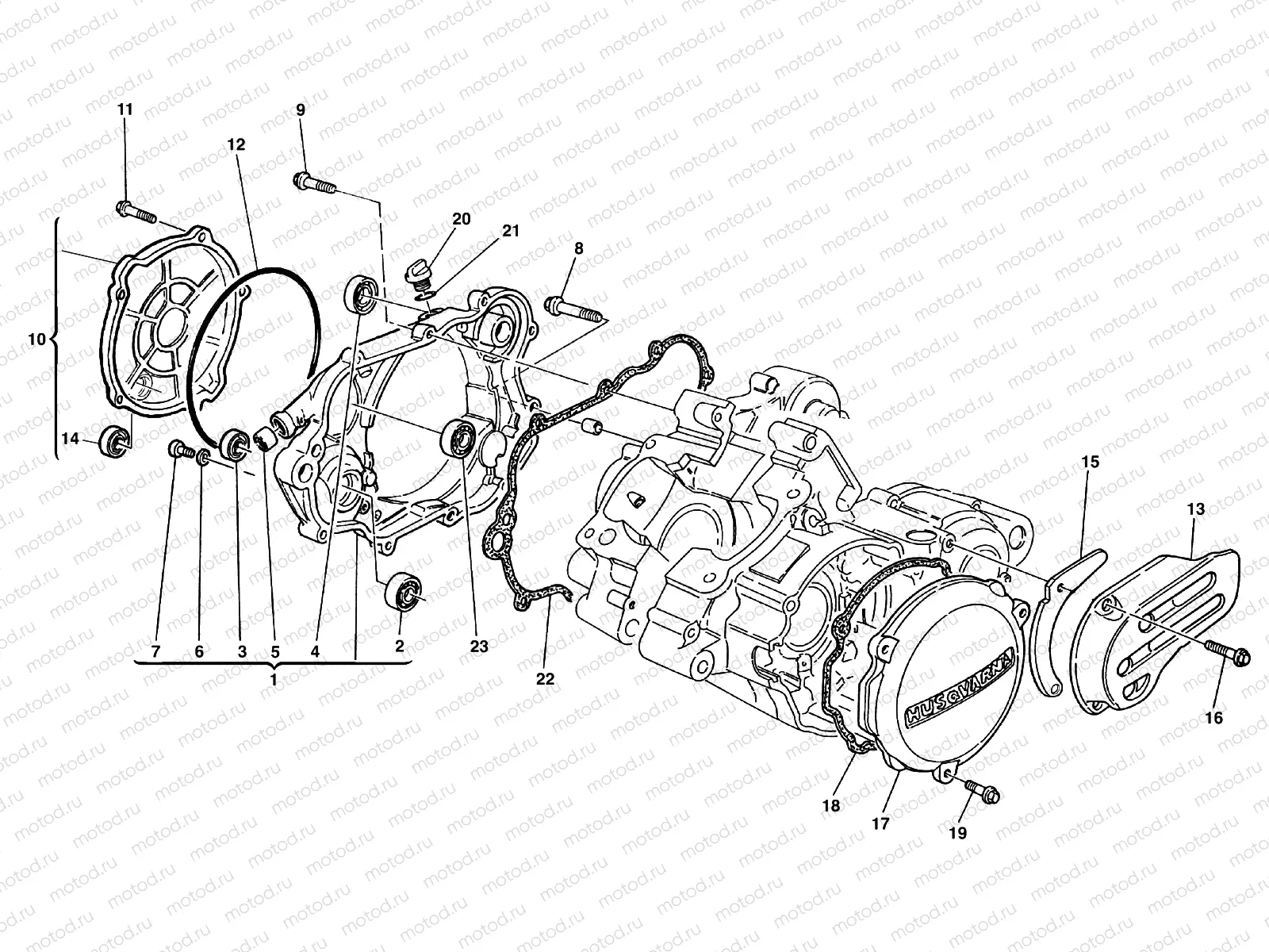 CRANKCASE COVERS