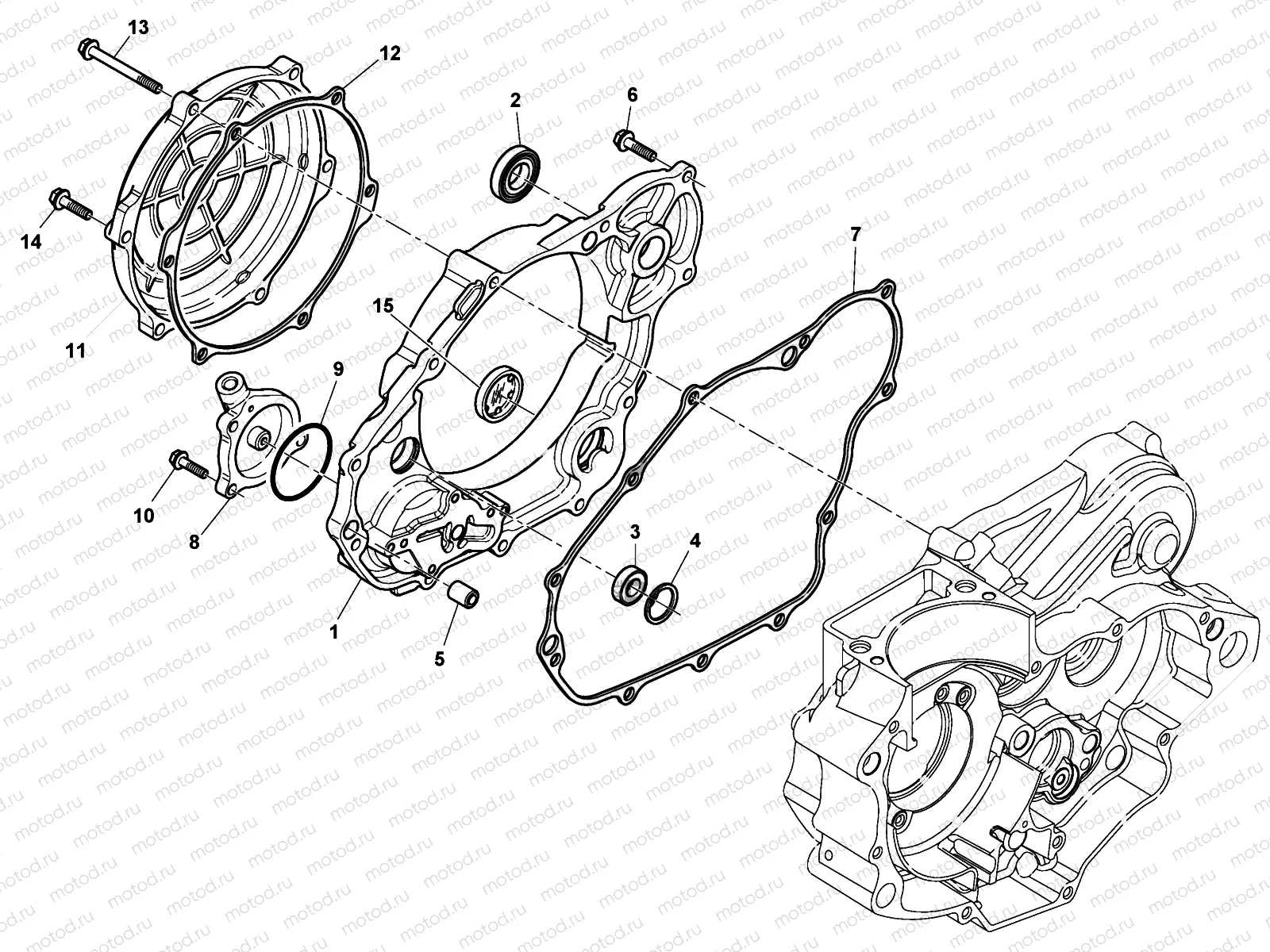 CRANKCASE COVERS