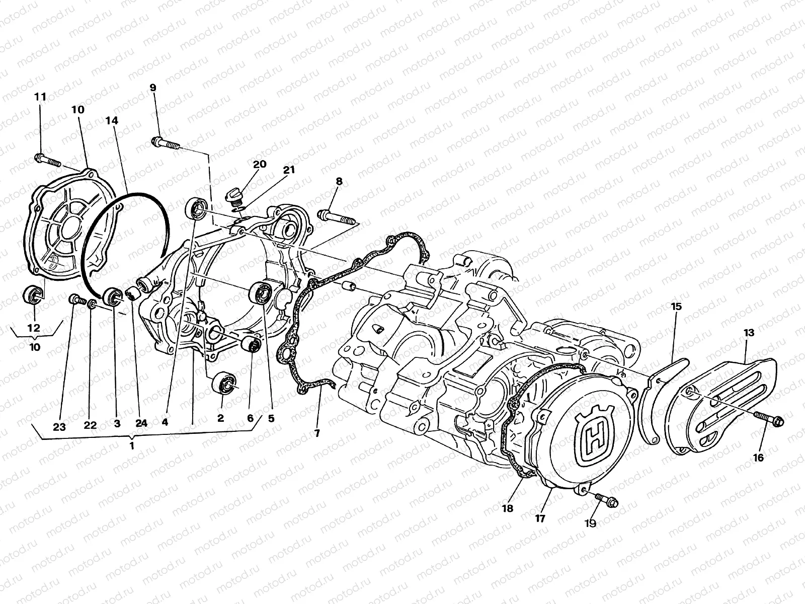 CRANKCASE COVERS
