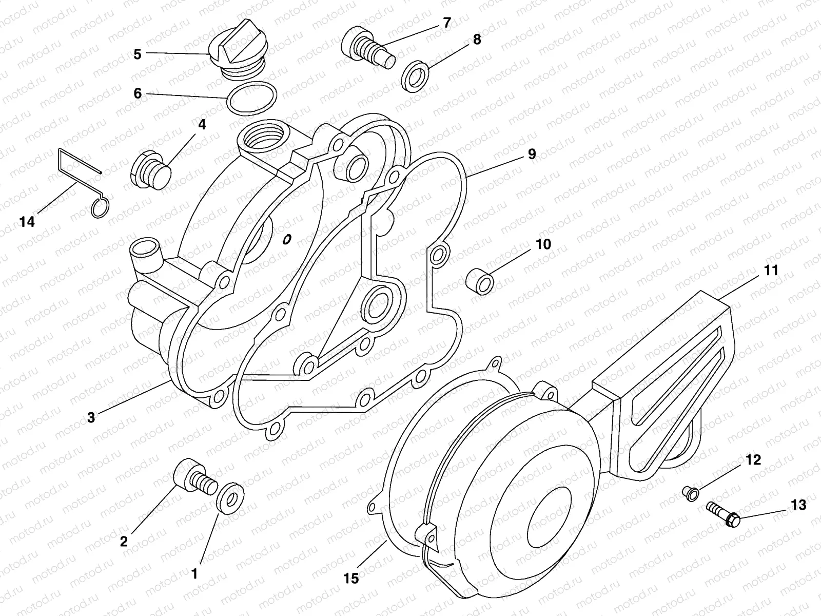 CRANKCASE COVERS