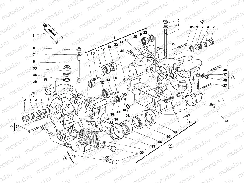 CRANKCASE » ENGINE CASE