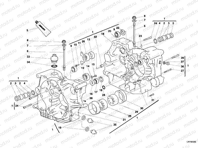 CRANKCASE » ENGINE CASE