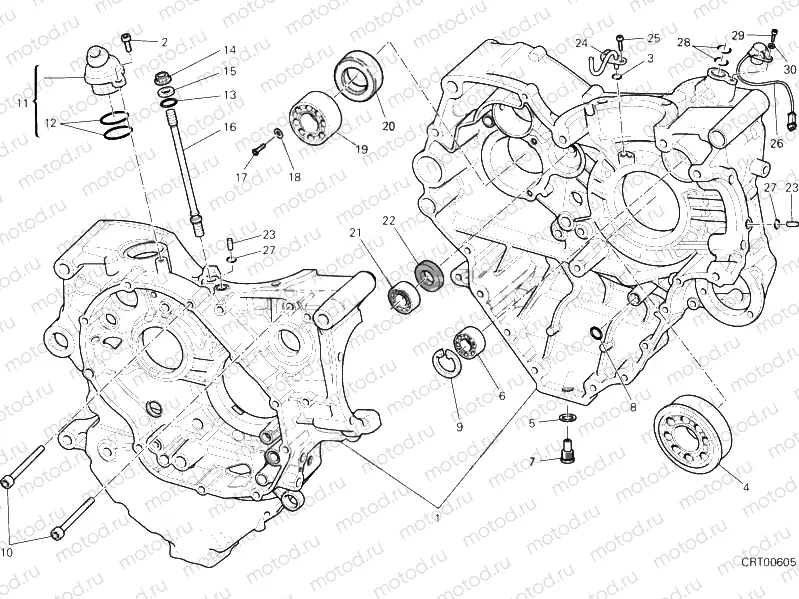 CRANKCASE » ENGINE CASE