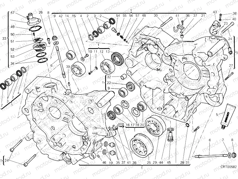 CRANKCASE » ENGINE CASE