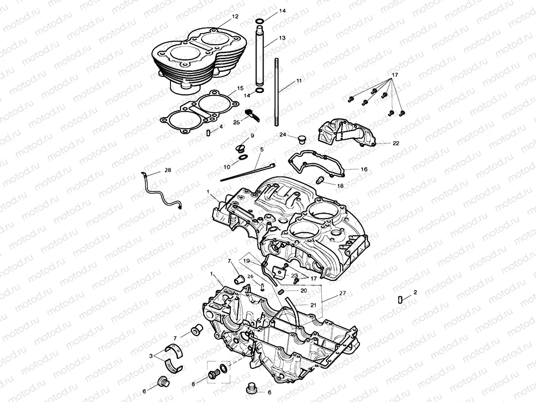 Crankcase & Fittings
