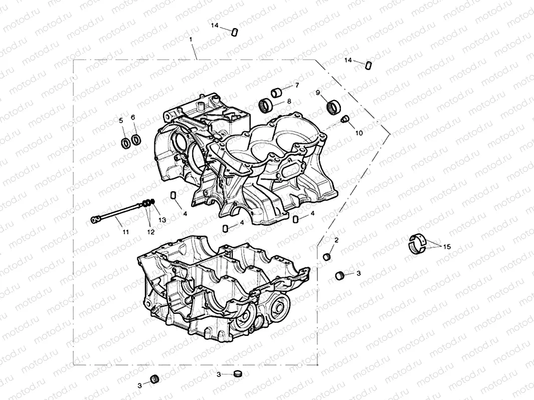 Crankcase & Fittings